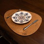 Hermia Juego de Salvamanteles Pear - Walnut (6 Piezas)